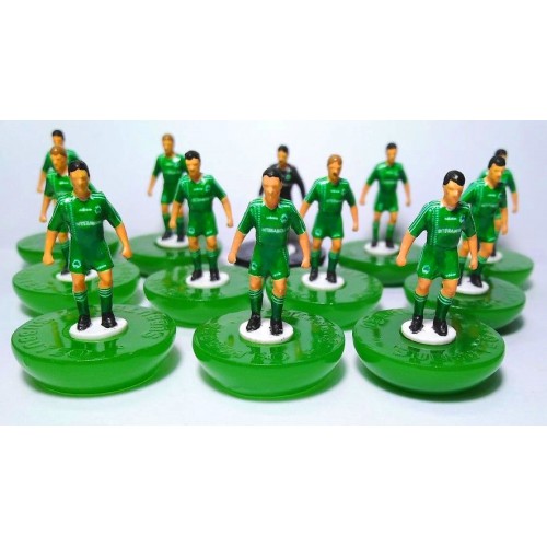 Subbuteo Andrew Table Soccer Panathinaikos 1995-96 on Classic Hasbro Bases